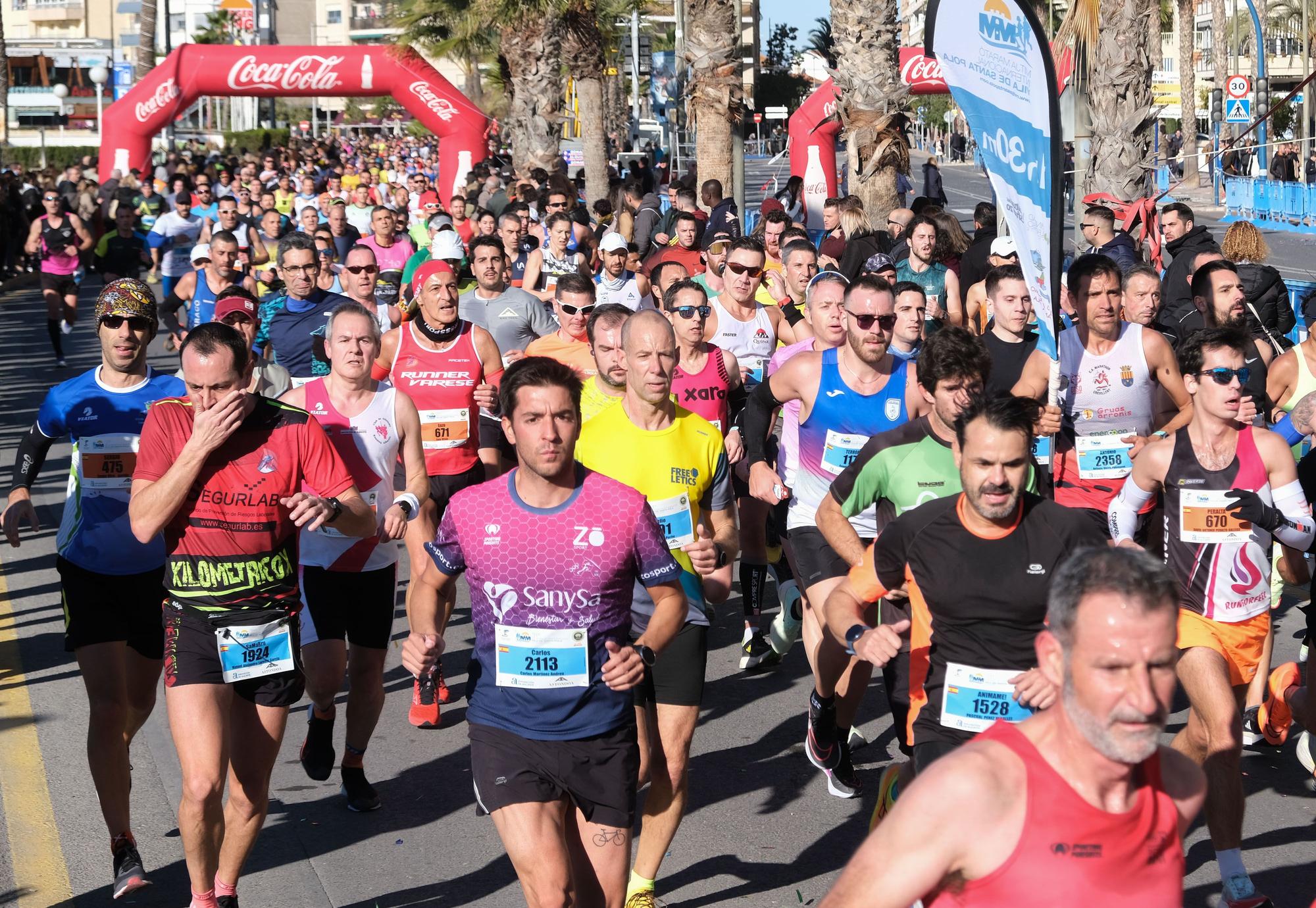 Así ha sido la 31 edición de la Mitja Marató de Santa Pola