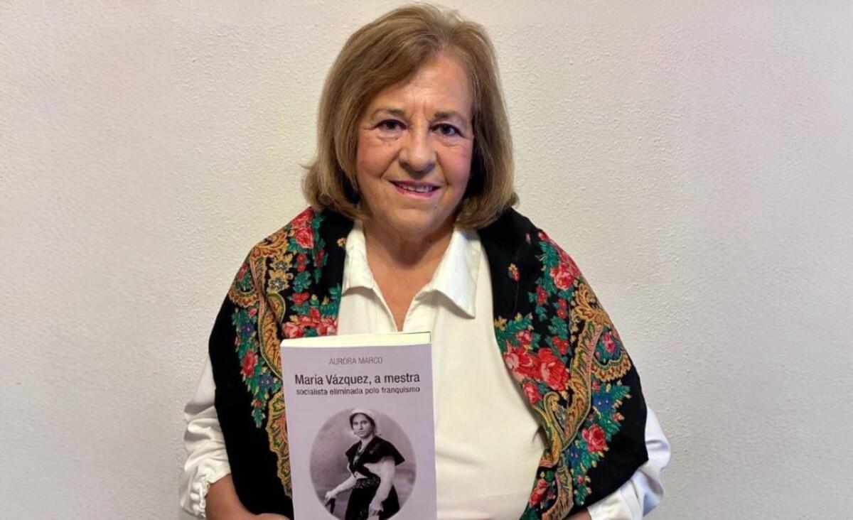 Aurora Marco, la autora del ensayo sobre la docente María Vázquez