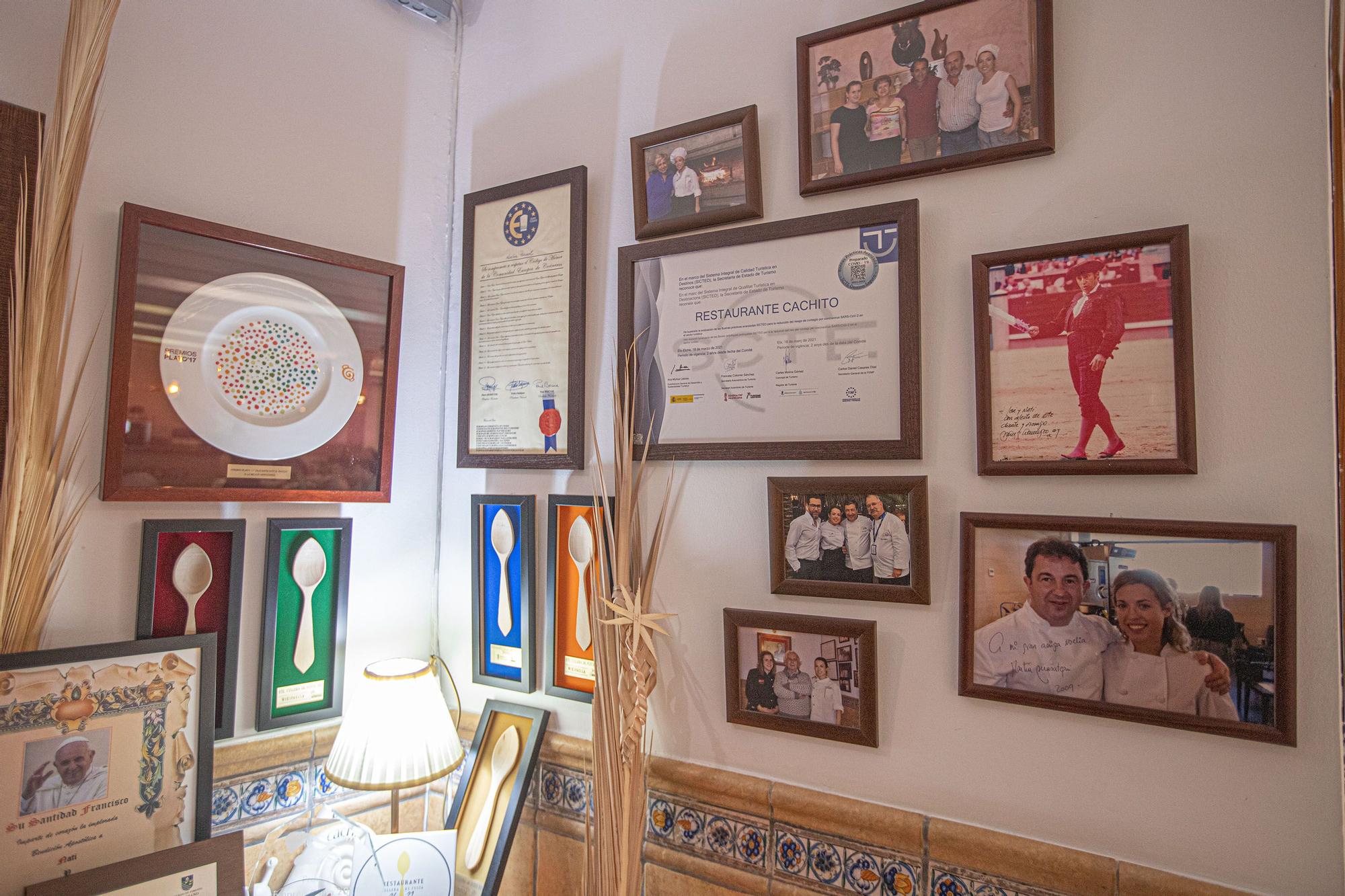 Menjars de la Terra  en el Restaurante Cachito de Elche