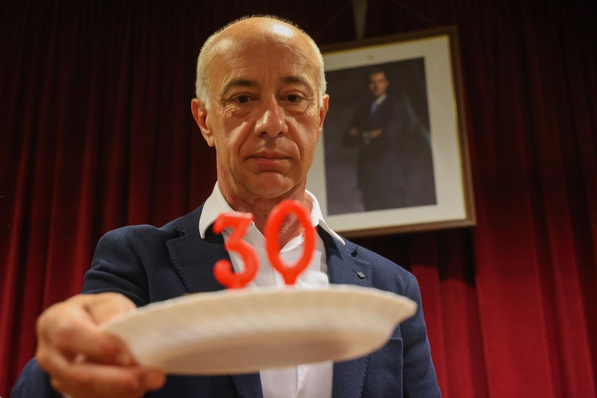 Durán cumple treinta años como alcalde de Vilanova.