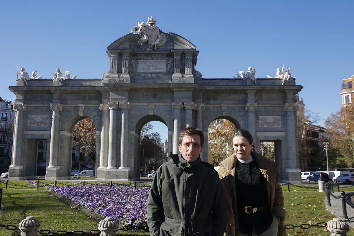 La puerta de Alcalá, tras las obras de restauración