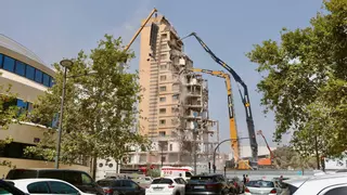 Sanitat garantix la seguretat en els treballs de demolició de l'antiga Fe