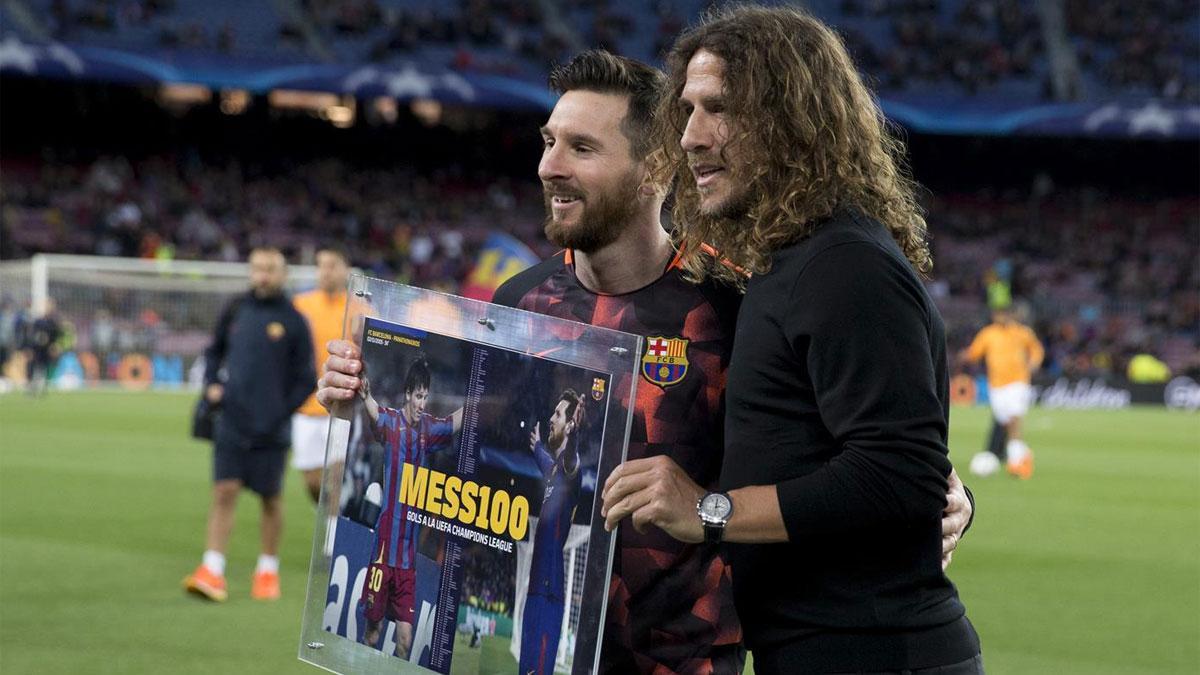 Puyol elogia a Messi