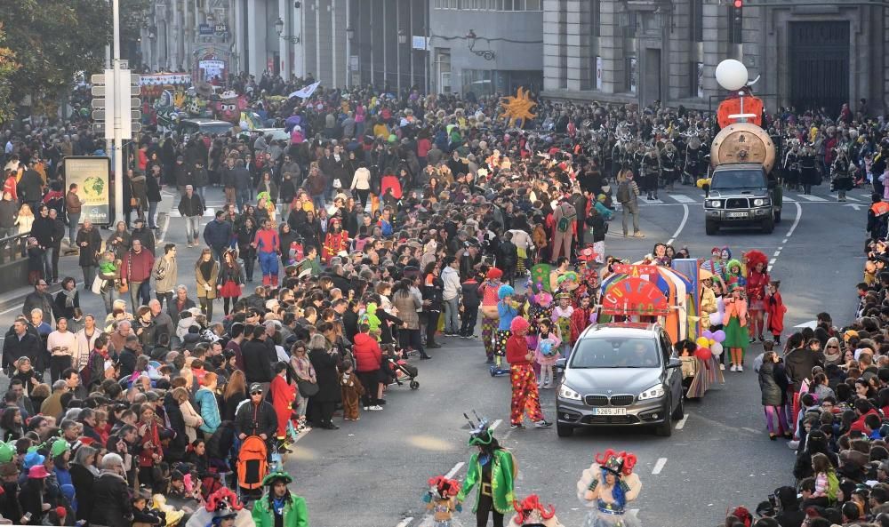 Desfile de Carnaval en A Coruña