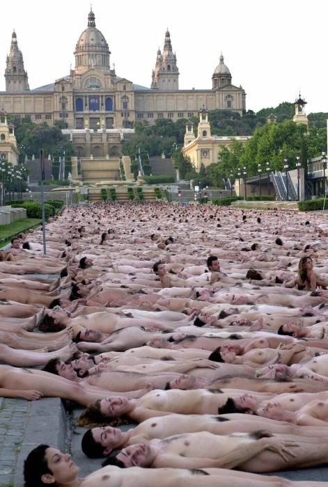 Fotografías del polémico Spencer Tunick