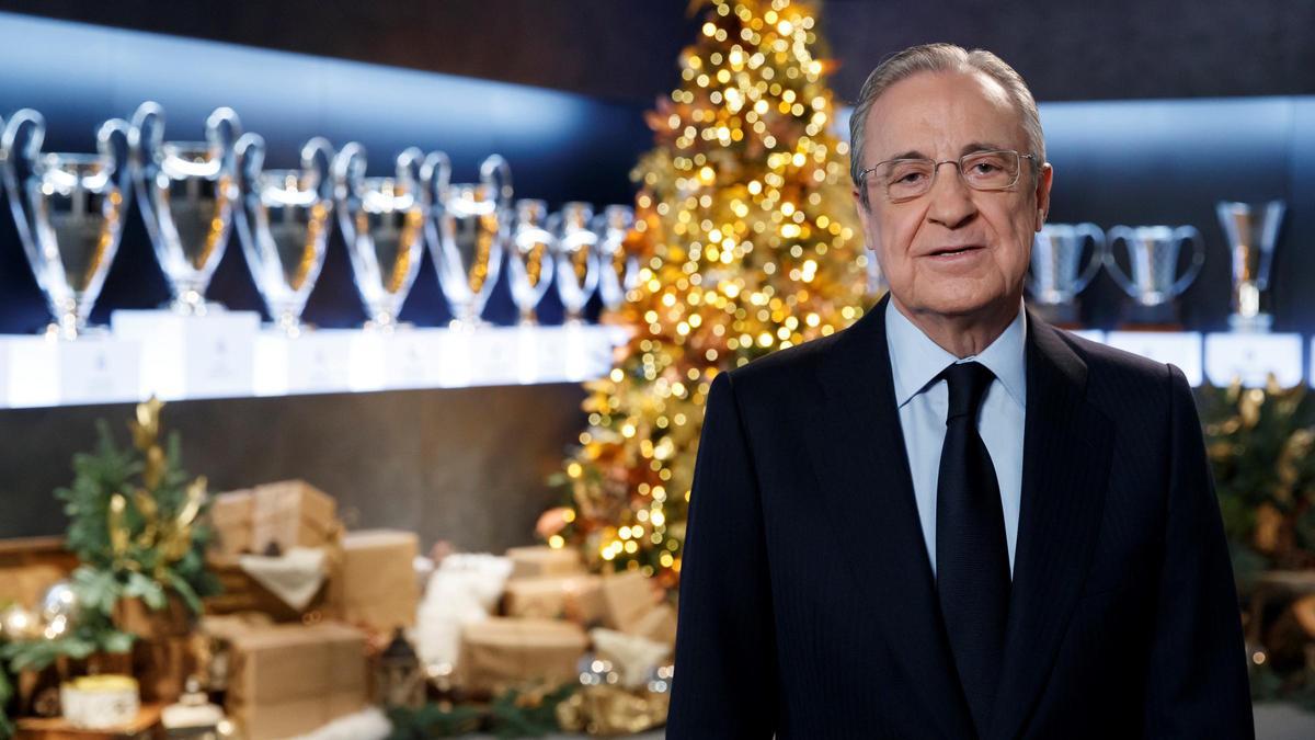 El Real Madrid envía su tradicional felicitación navideña
