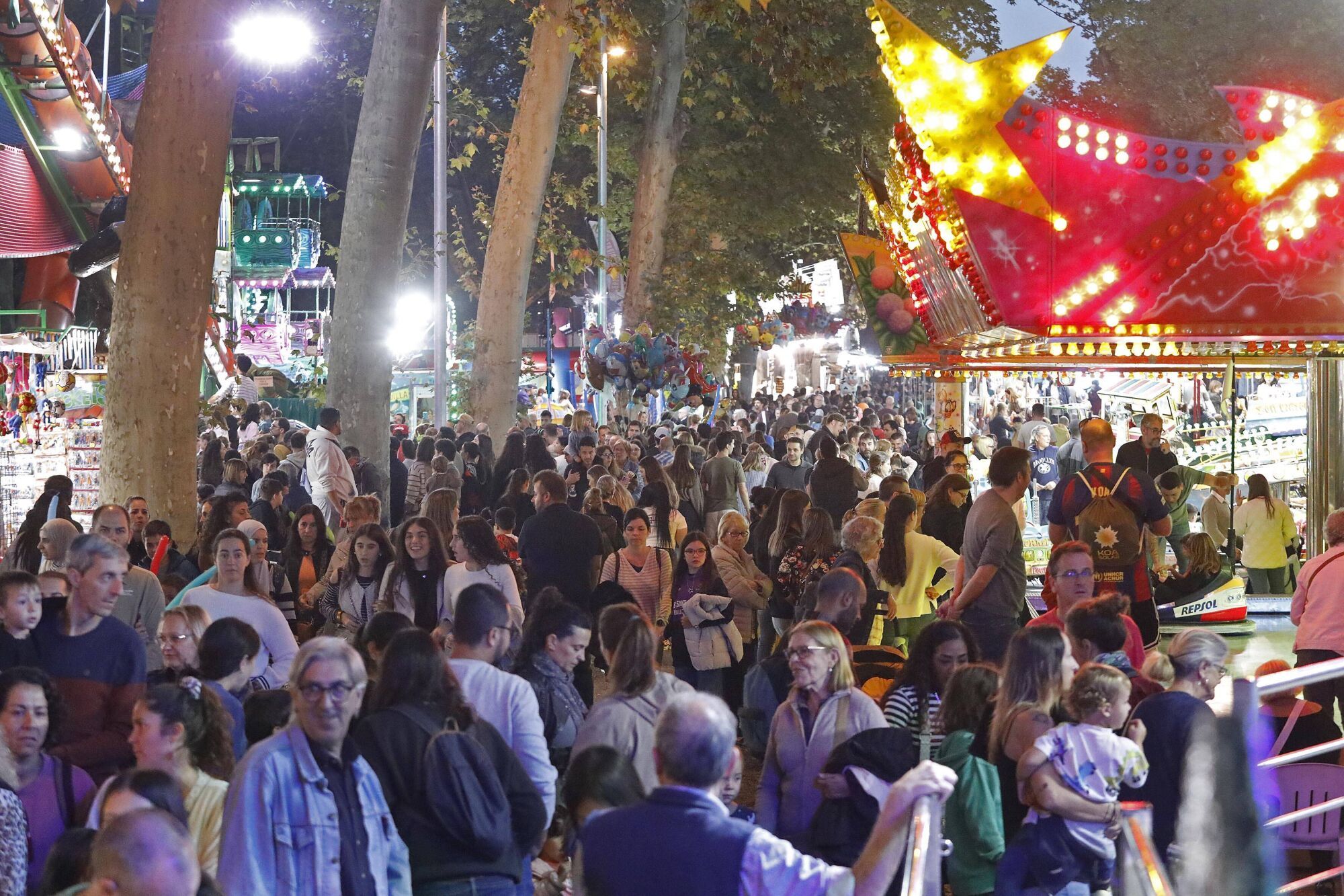 Girona. Devesa. Atraccions jornada economica de fires sant narcis 2025.