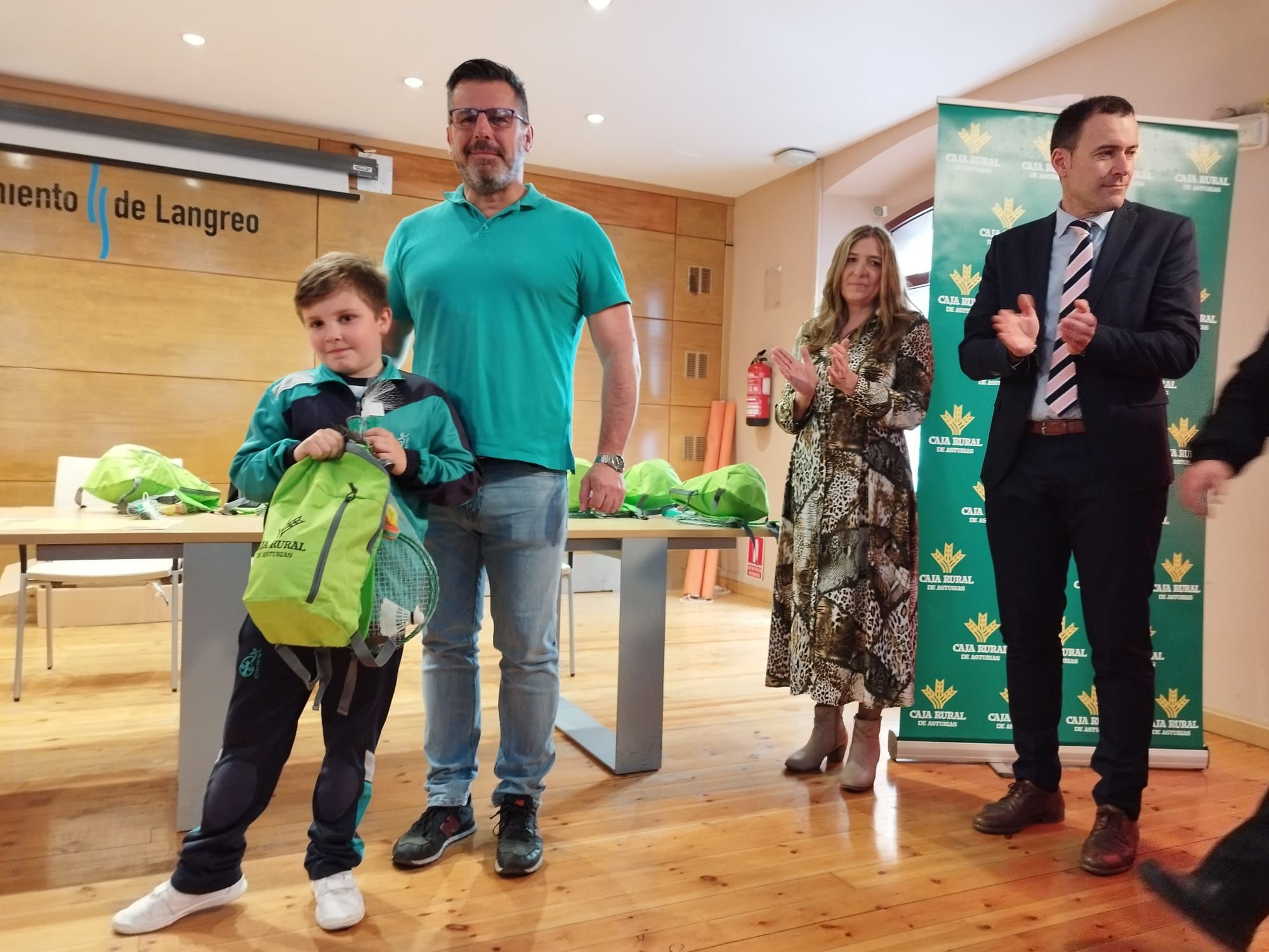 Entrega de premios del Concurso escolar de Huevos Pintos de Langreo