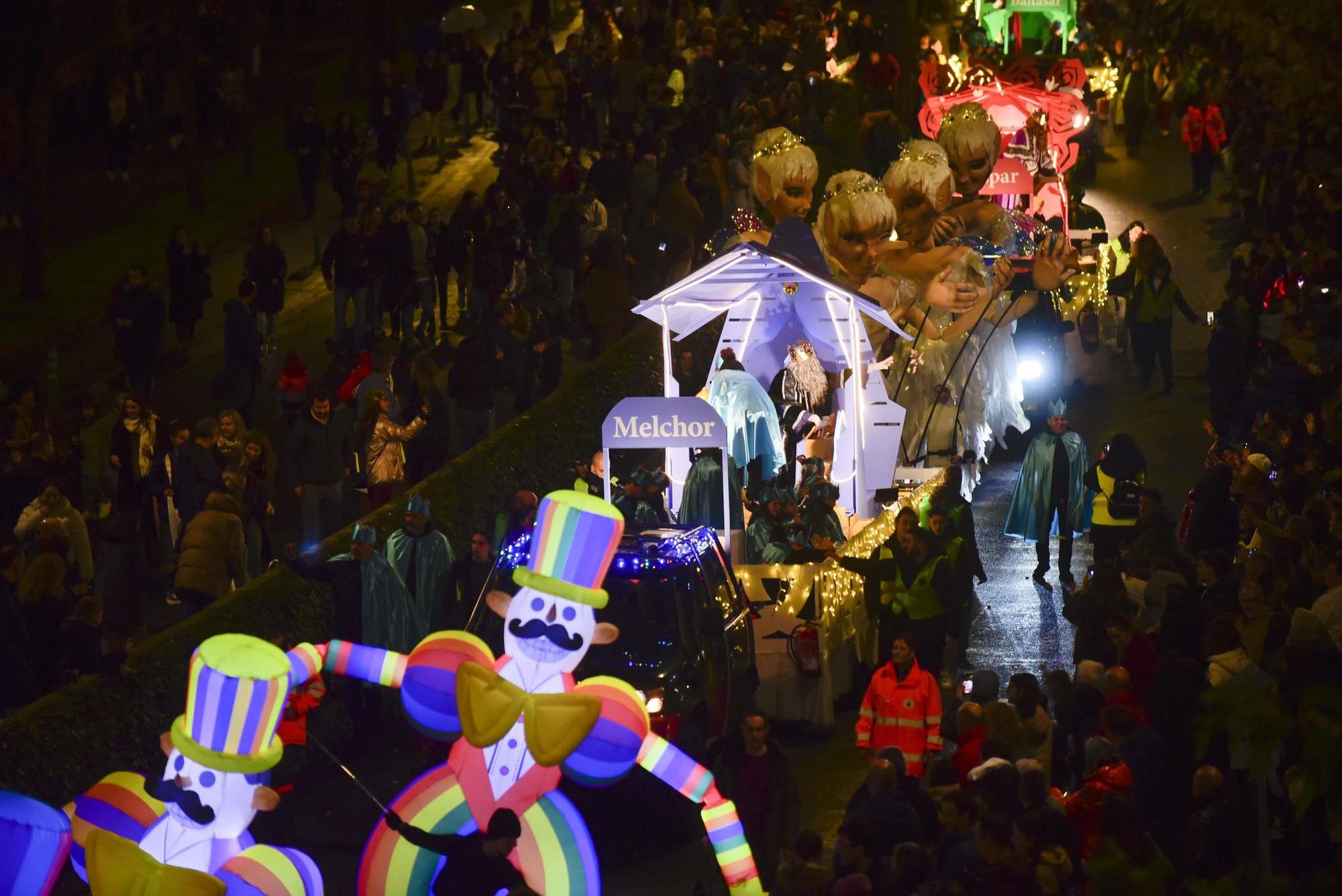 La llegada de los Reyes Magos a María Pita