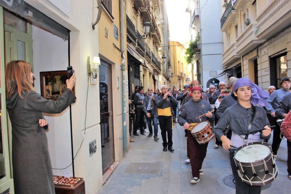 Fiesta fallera decimonónica para celebrar el aniversario del Patrimonio