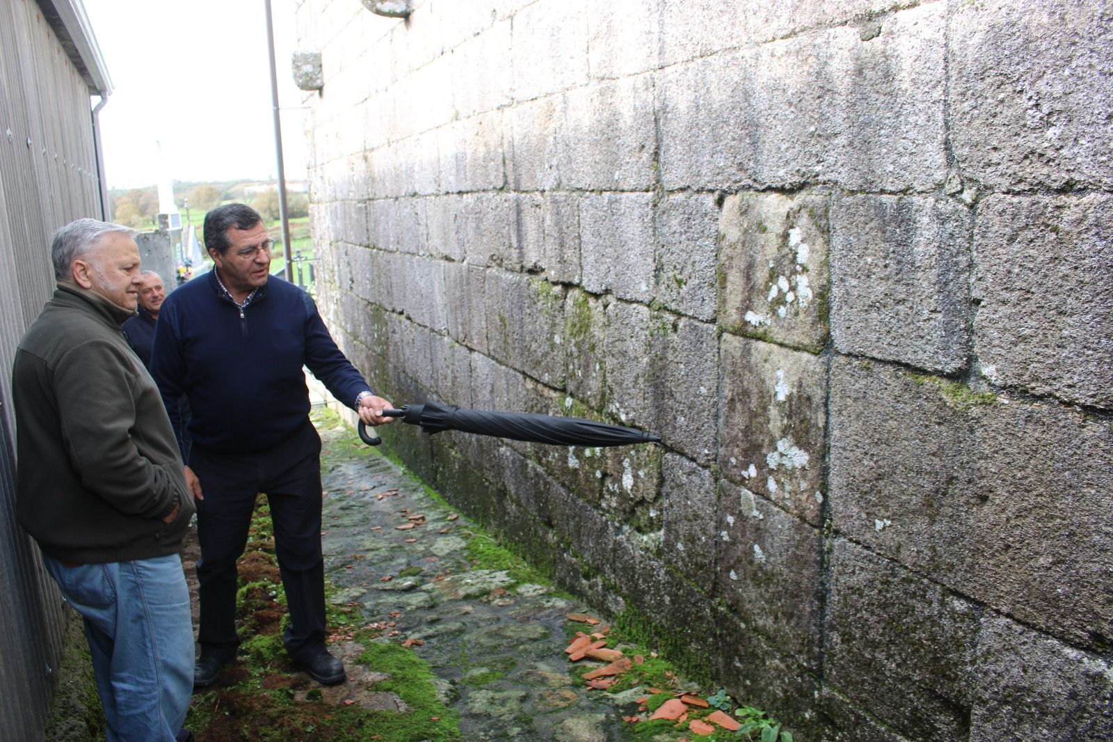 San Martiño na notable igrexa románica de Asperelo