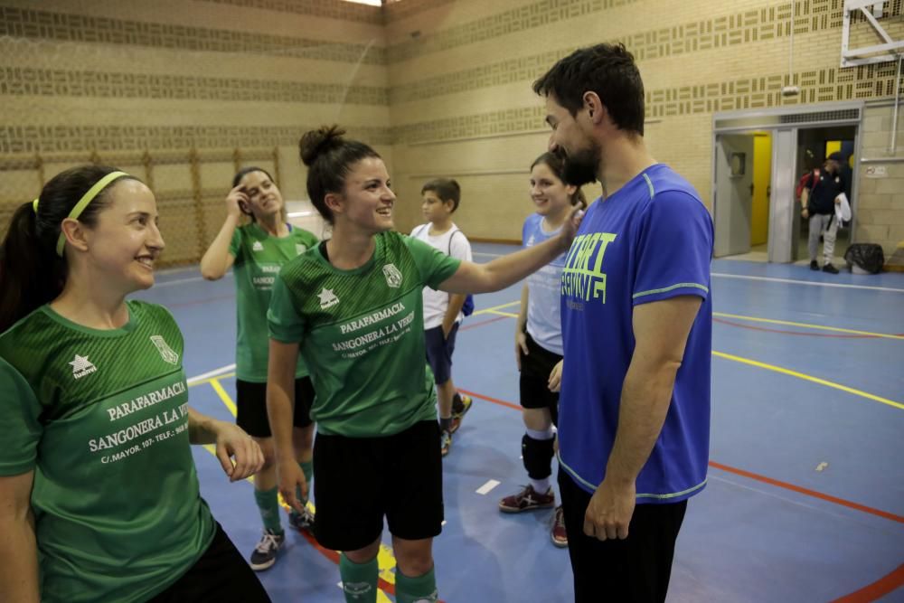 Fútbol sala femenino: El Sangonera la Verde consigue el ascenso