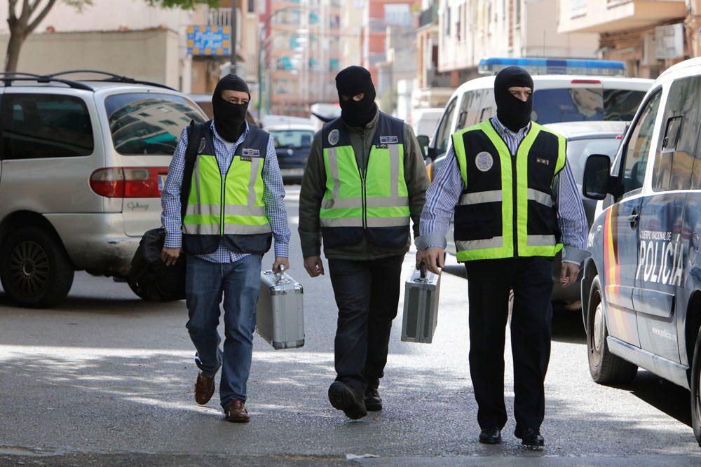 Operación antiyihadista en Palma