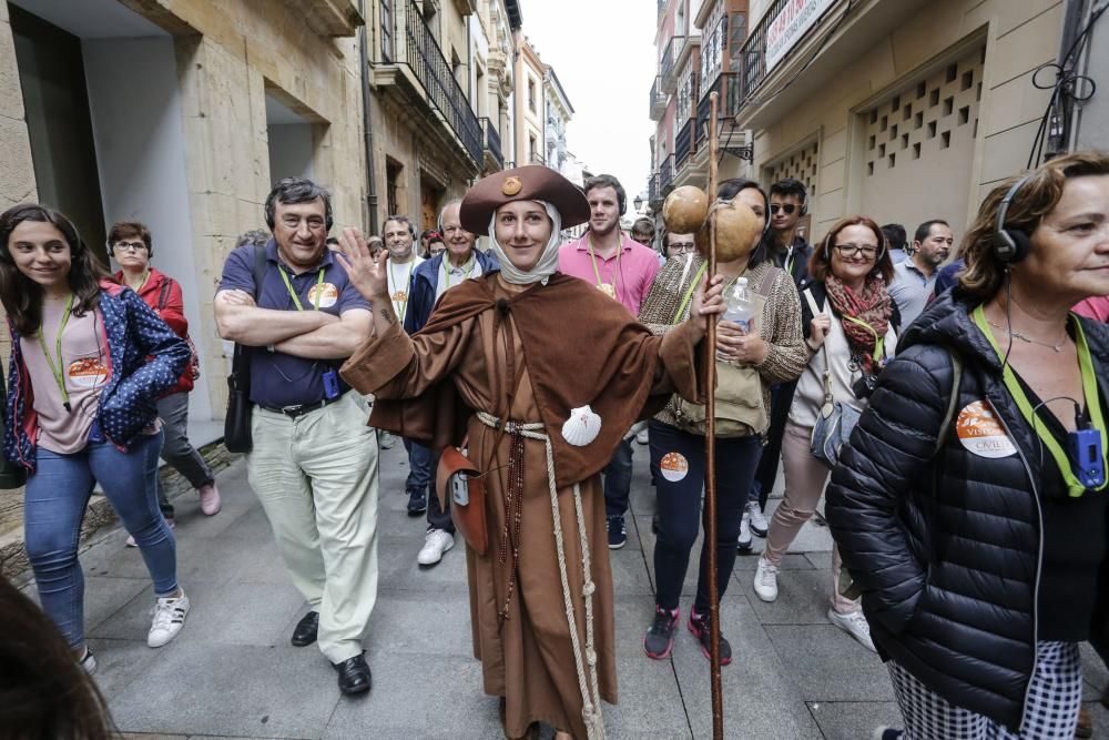 Turistas en Oviedo