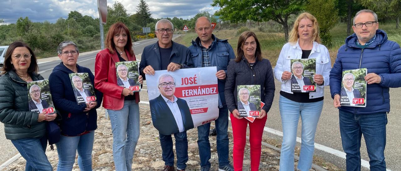 Candidatos del PSOE al Ayuntamiento de Puebla de Sanabria