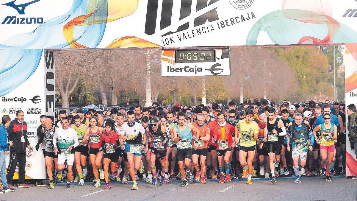 Imagen de archivo de la anterior edición de la 10k de València.
