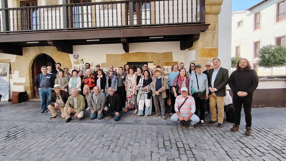 En imágenes: Encuentro de Acuarealistas en Villaviciosa