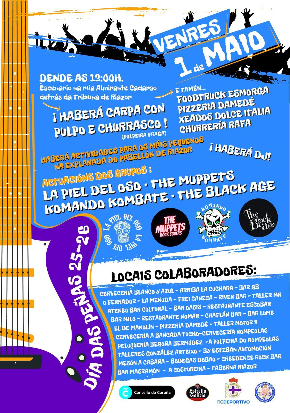Cartel de la Fiesta de las peñas
