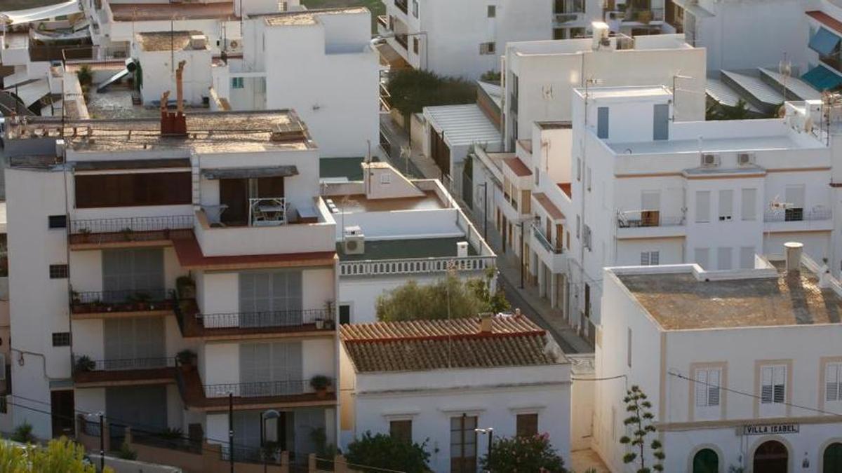Vivienda en la ciudad de Ibiza.