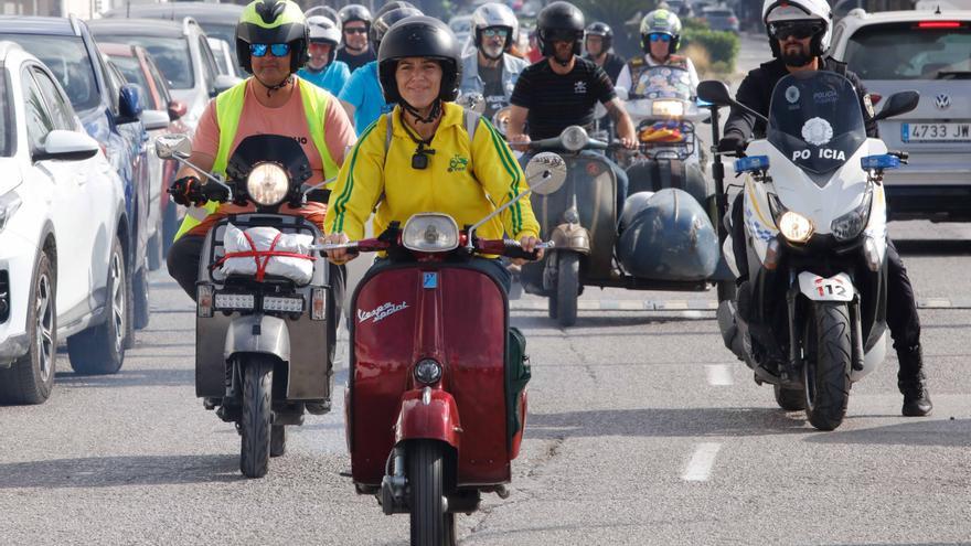 Las vespas se encuentran en Sant Antoni