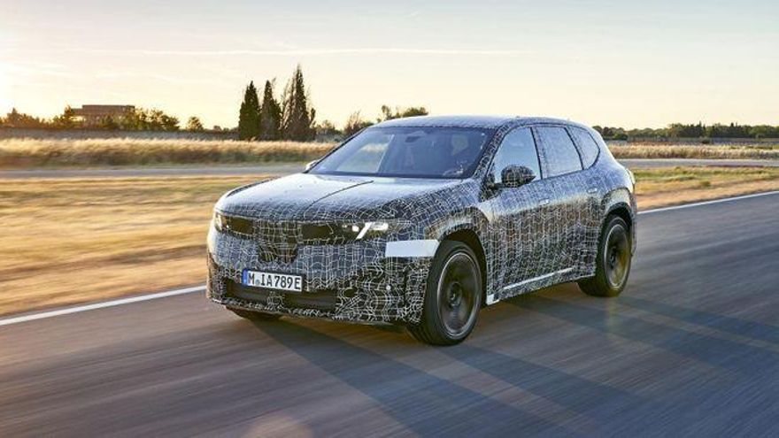 El nuevo BMW iX3 rueda por primera vez