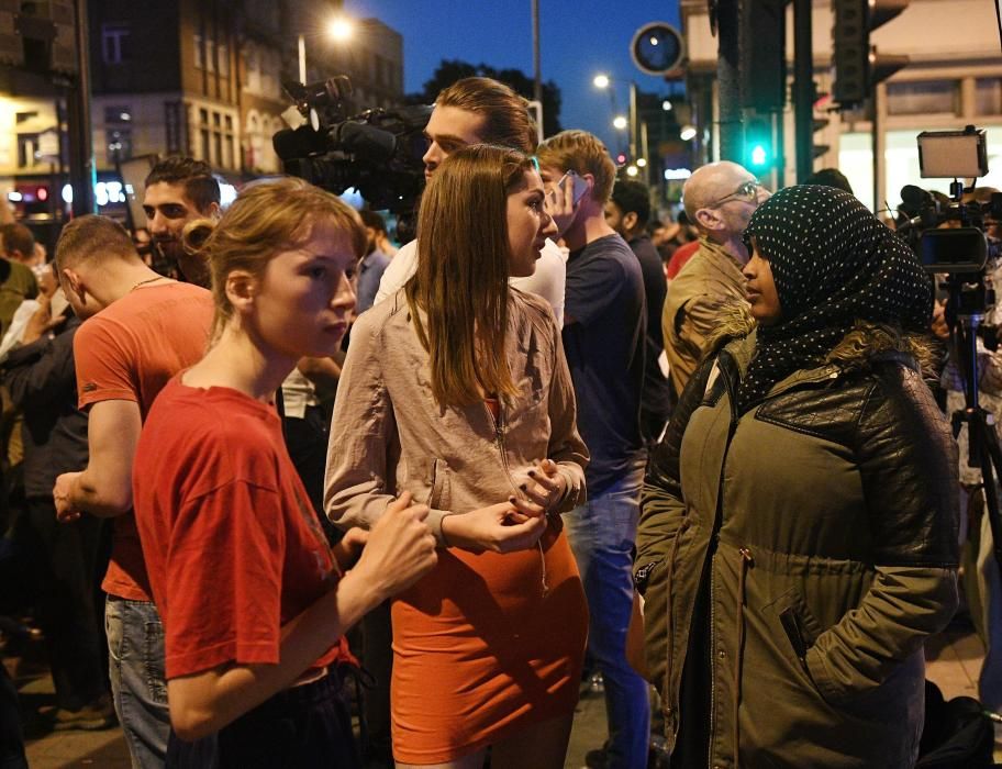 Atropello múltiple junto a una mezquita en Londres