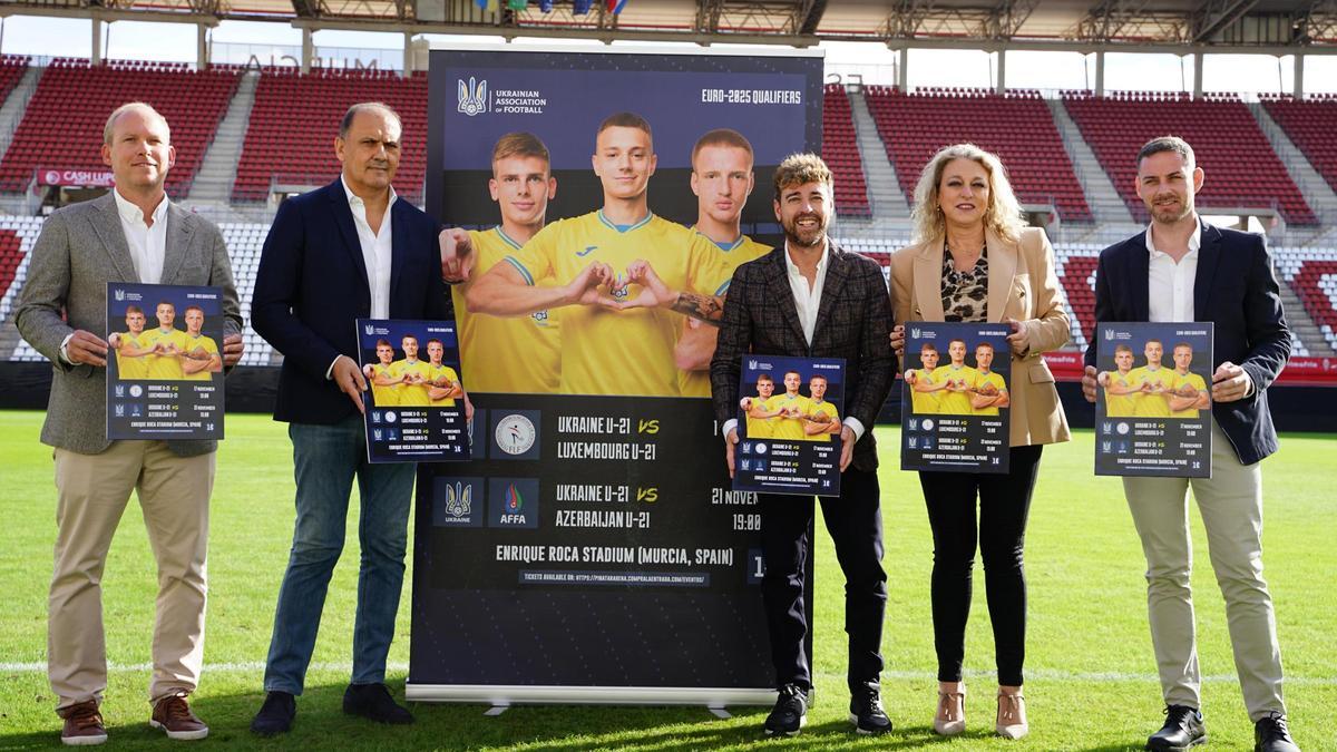 Presentación de los partidos internacionales sub-21.