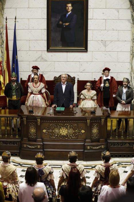 Proclamación de las falleras mayores de València