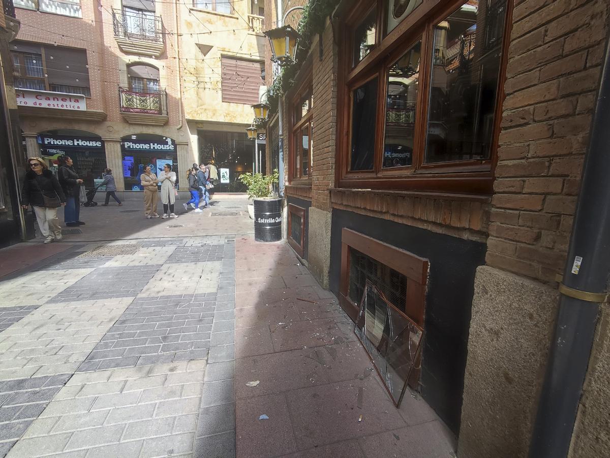 Bar en Cortes Leonesas, asaltado de nuevo esta madrugada.