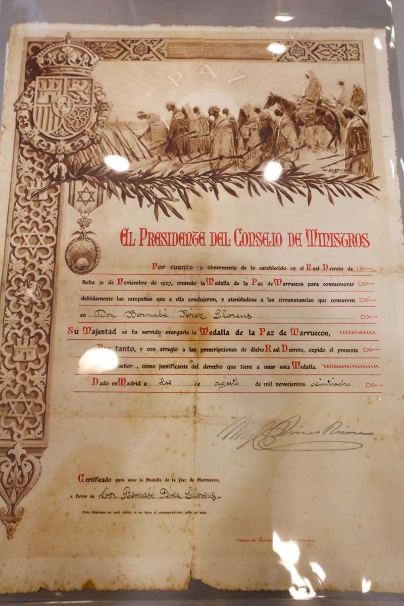 Dibujos, un teléfono y un diploma de Primo de Rivera para el archivo de Ibiza