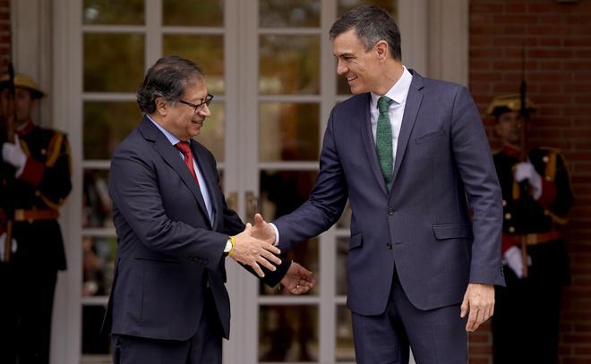 El presidente de Colombia, Gustavo Petro, en el segundo día de su visita de Estado a España