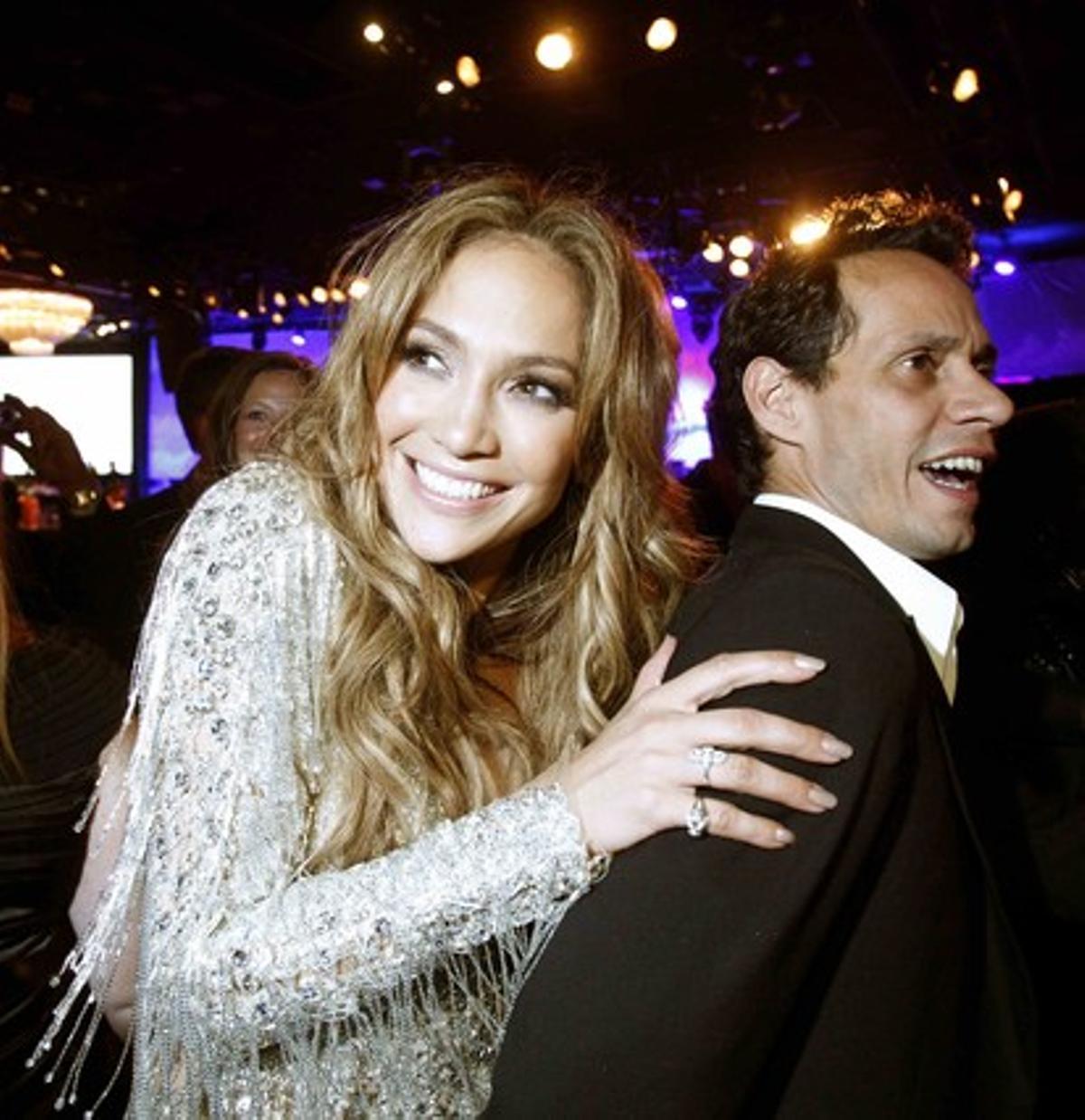 Jennifer Lopez i Marc Anthony, en una festa a Beverly Hills, el mes d’octubre passat. Jennifer Lopez i Marc Anthony, en una festa a Beverly Hills, el mes d’octubre passat.