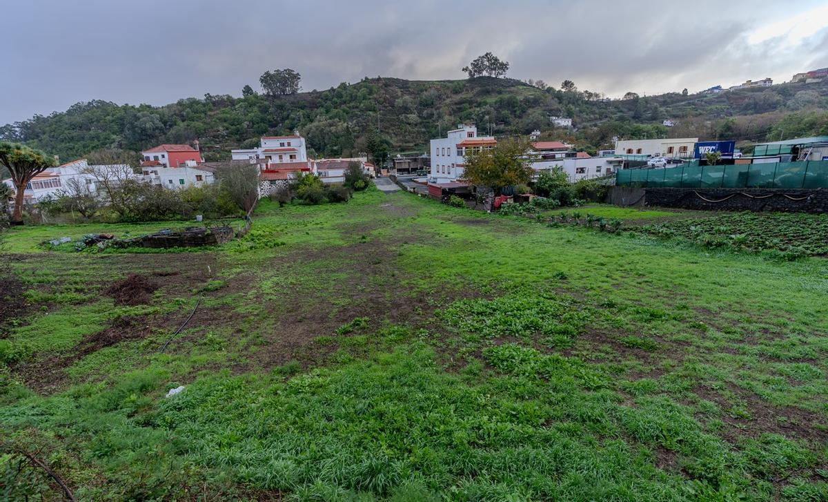 Terreno anexo a la comunidad colaborativa.