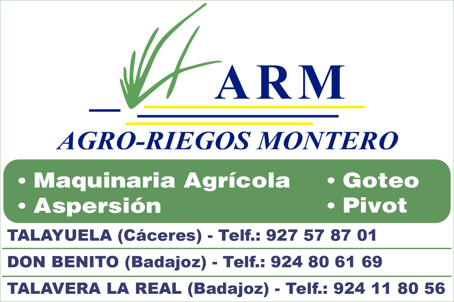 Agroriegos Montero