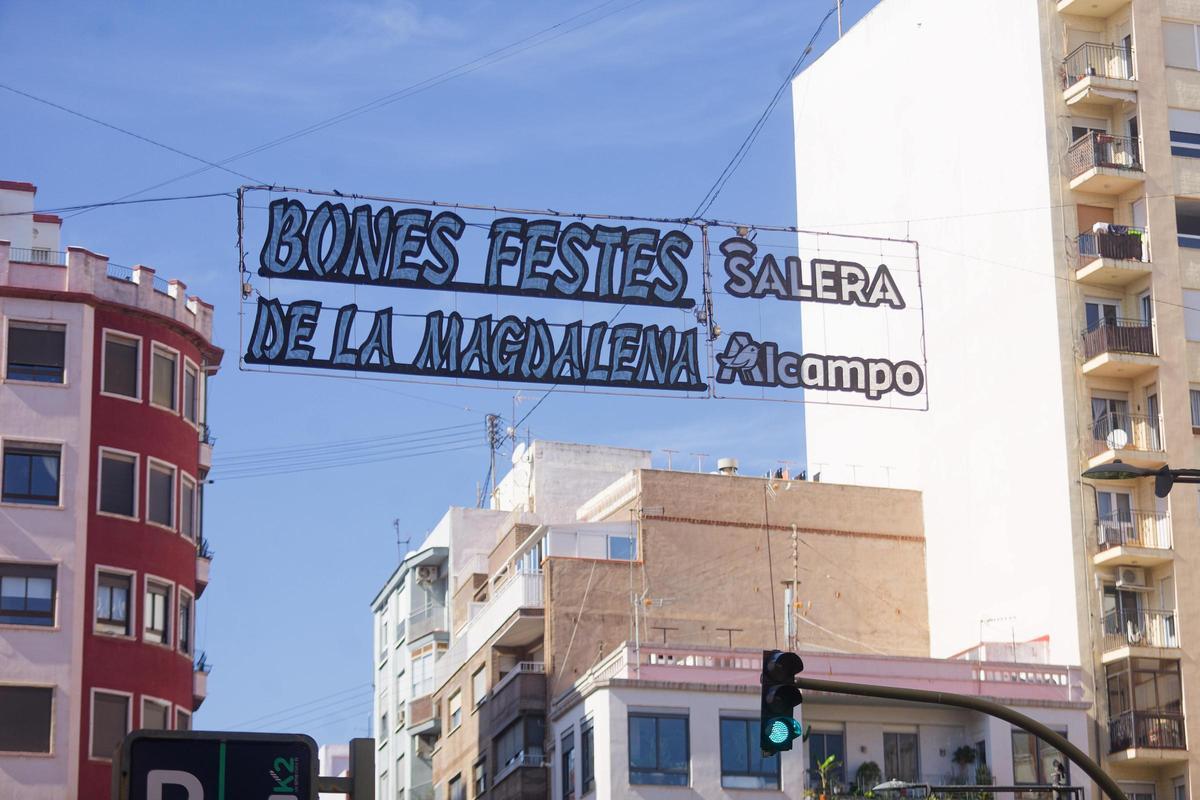 Más luces junto a la plaza de la Olivera.