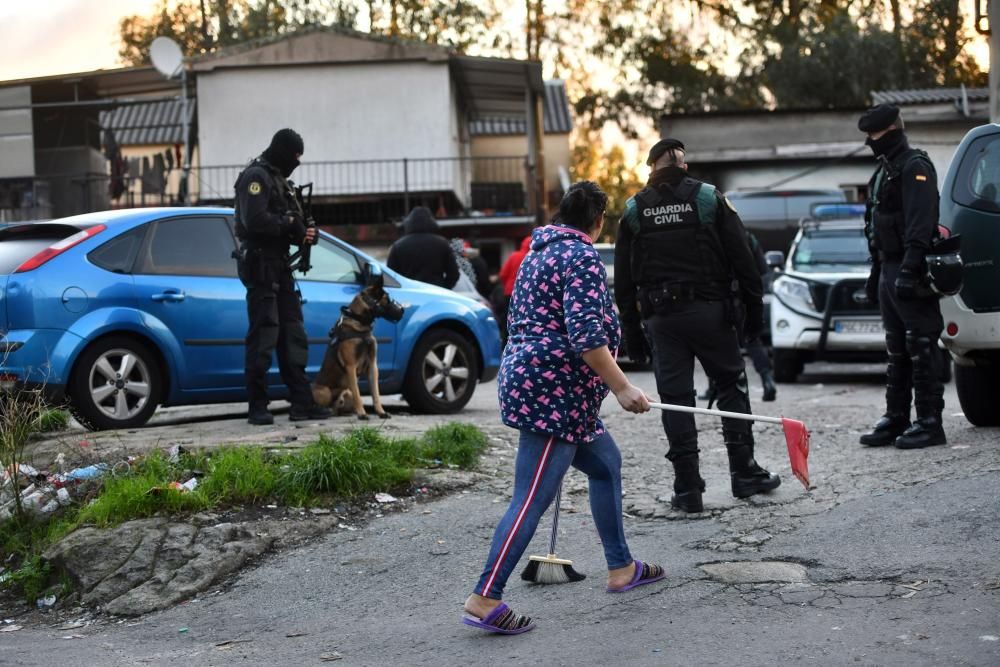 Narcotráfico en Galicia | Once detenidos en una redada contra el tráfico de drogas en Pontevedra