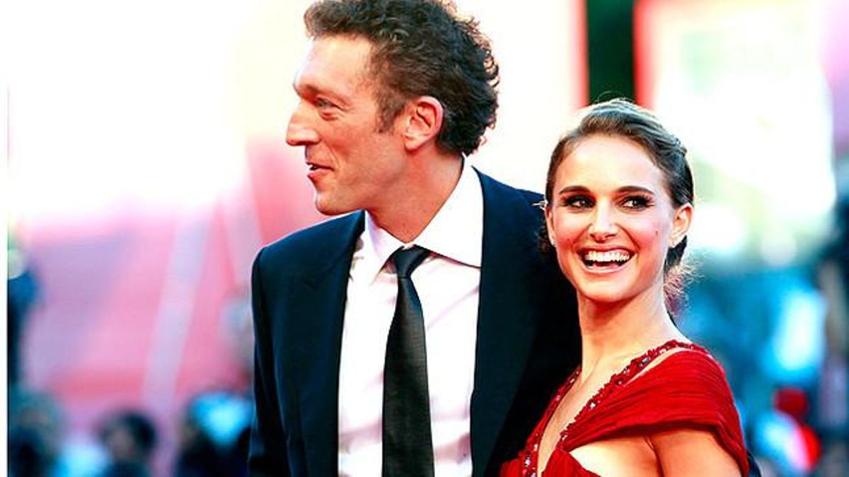 L’actriu Natalie Portman i l’actor Vincent Cassel assisteixen a la presentació de la cinta ’El cigne negre’, una de les pel·lícules més aclamades del festival.