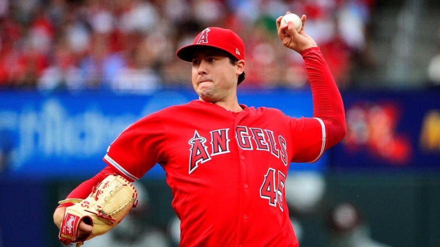 El lanzador Tyler Skaggs.