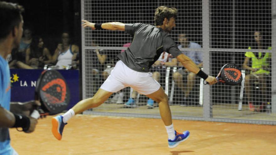 Ferrero, con Borja, en su debut en La Nucia meses atrás.