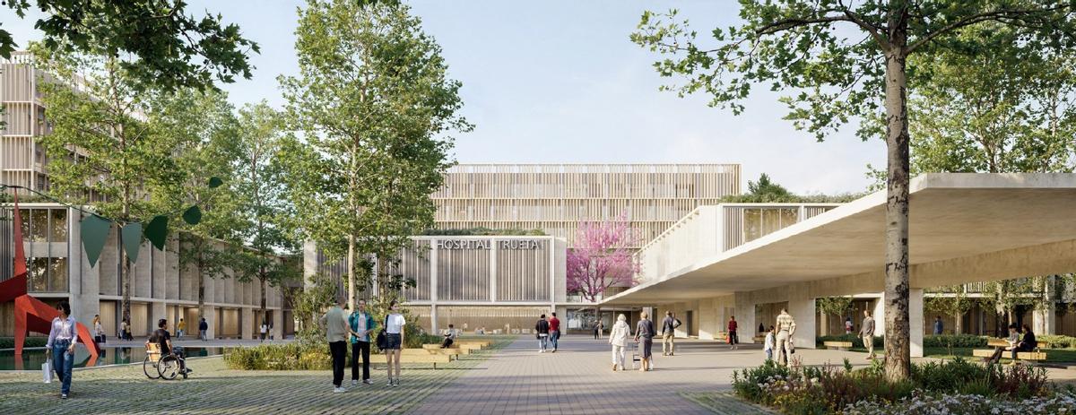 Les imatges del nou Trueta segons el projecte guanyador