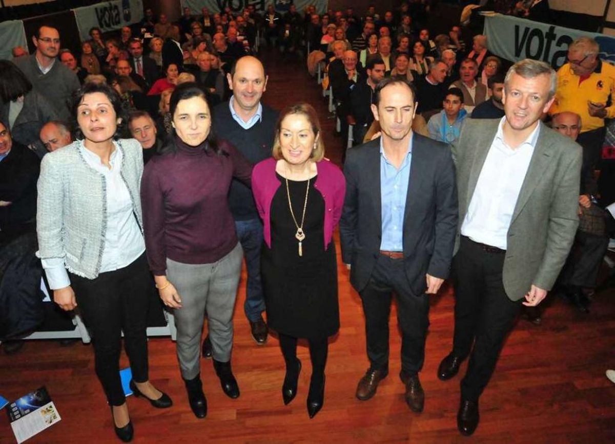 Pastor: "Gracias a Rajoy Vilagarcía está a un cuarto de hora de Pontevedra en tren"