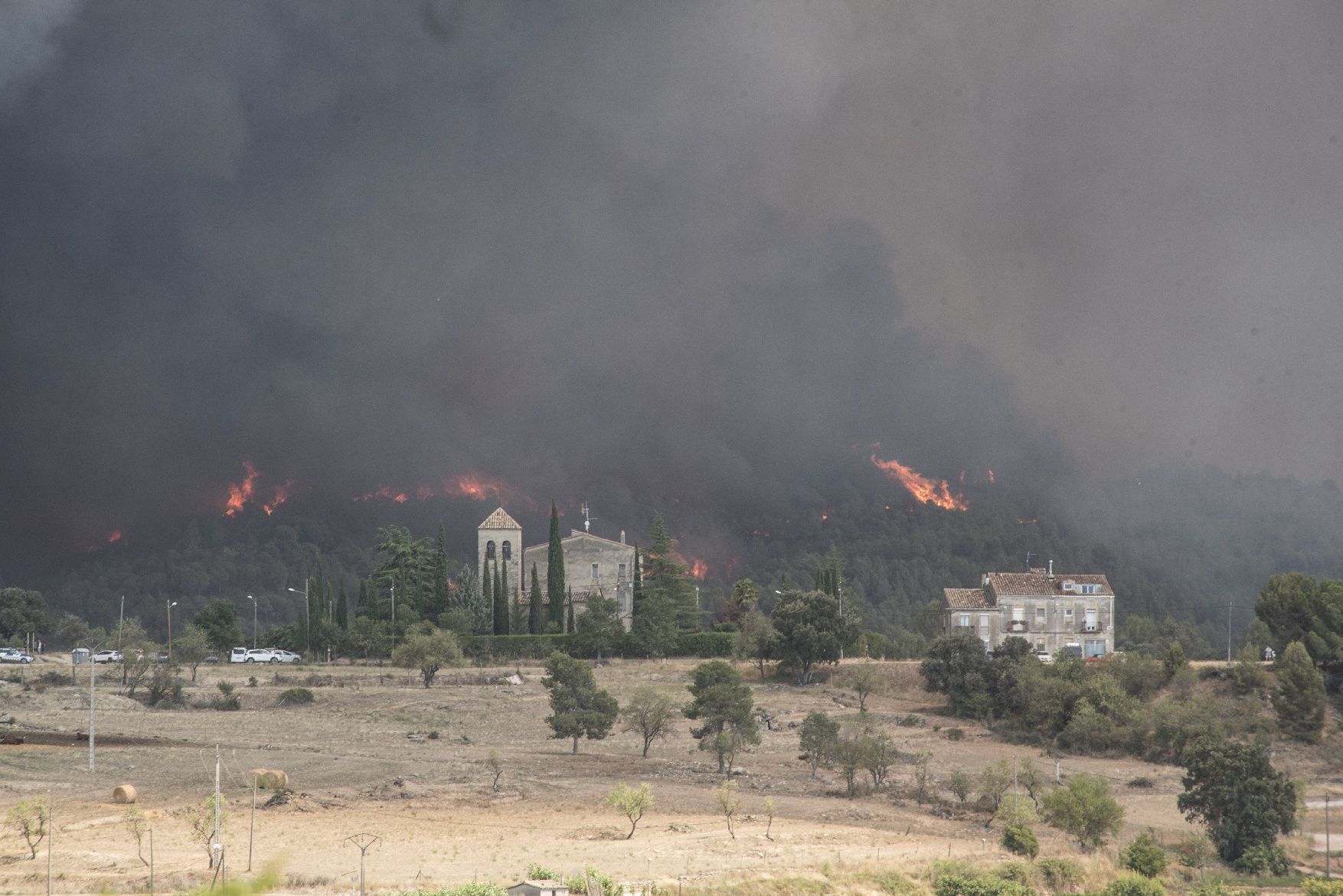 Incendi al Pont de Vilomara