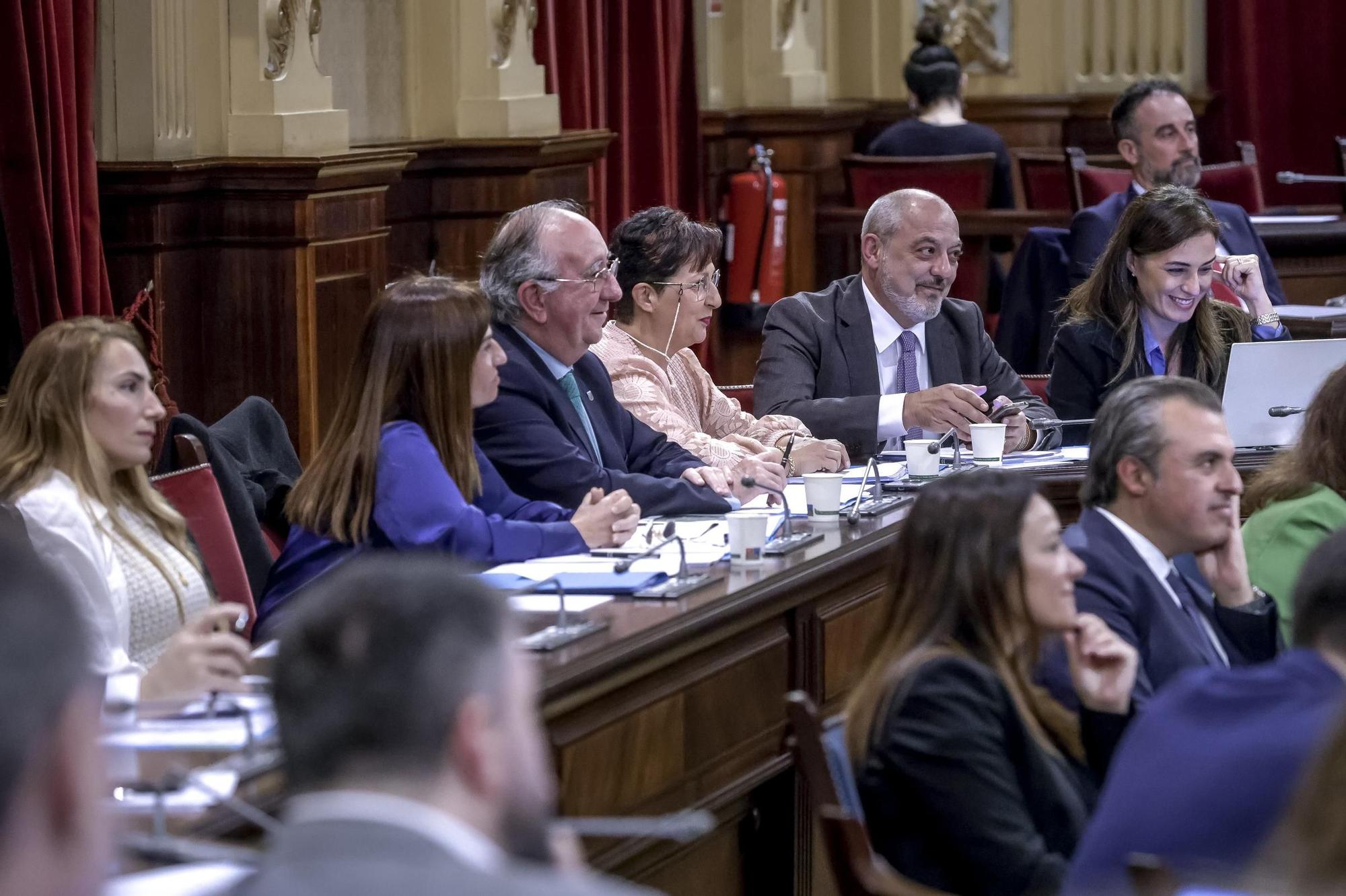 Crisis de Vox en Baleares | FOTOS: La crisis de Vox capitaliza el pleno del Parlament balear