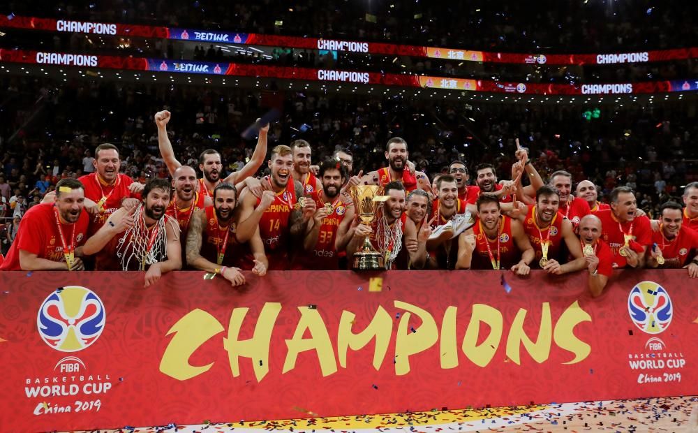España, campeona del mundo de baloncesto