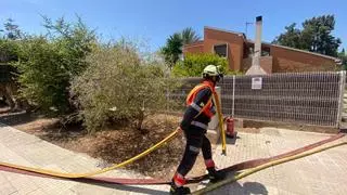 Un incendio forestal se declara en una zona urbana de Marratxí