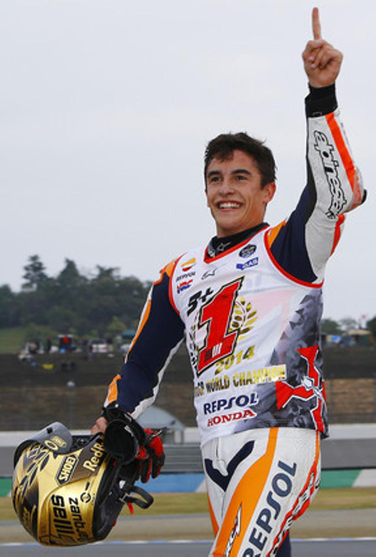 El pilot català Marc Márquez. El pilot català Marc Márquez.