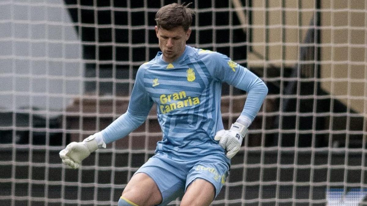 Dinko Horkas, portero de la UD Las Palmas