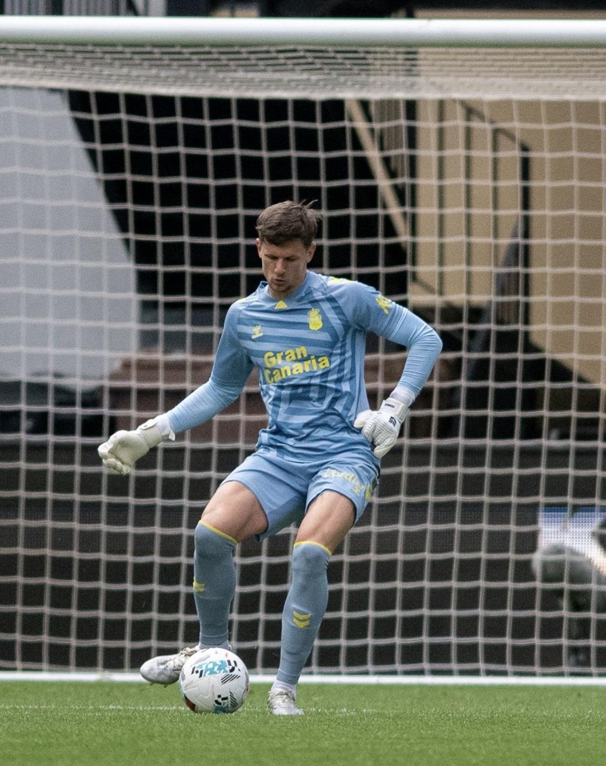 Dinko Horkas, portero de la UD Las Palmas