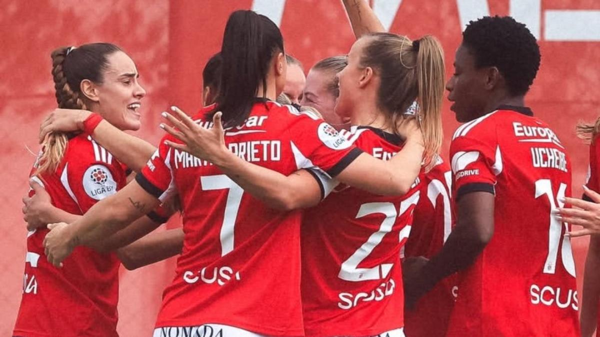 El Benfica, rival del Barça en la jornada 5 de la fase liga de la Champions Femenina
