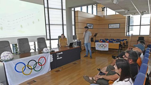 La presentación del proyecto en los terrenos de Sisalde. | PABLO HERNÁNDEZ GAMARRA
